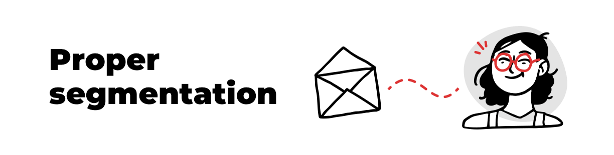email marketing Proper segmentation
