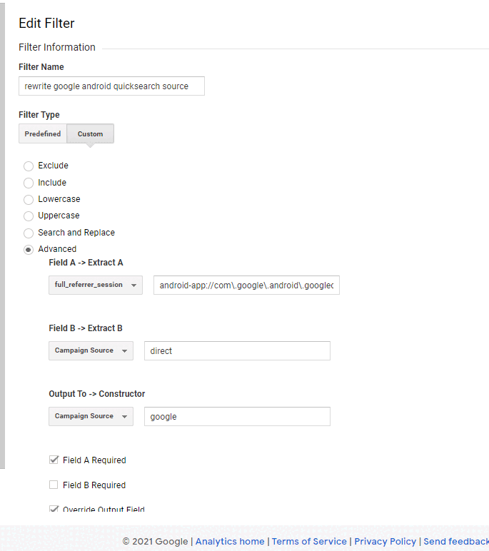 google-analytics-filter