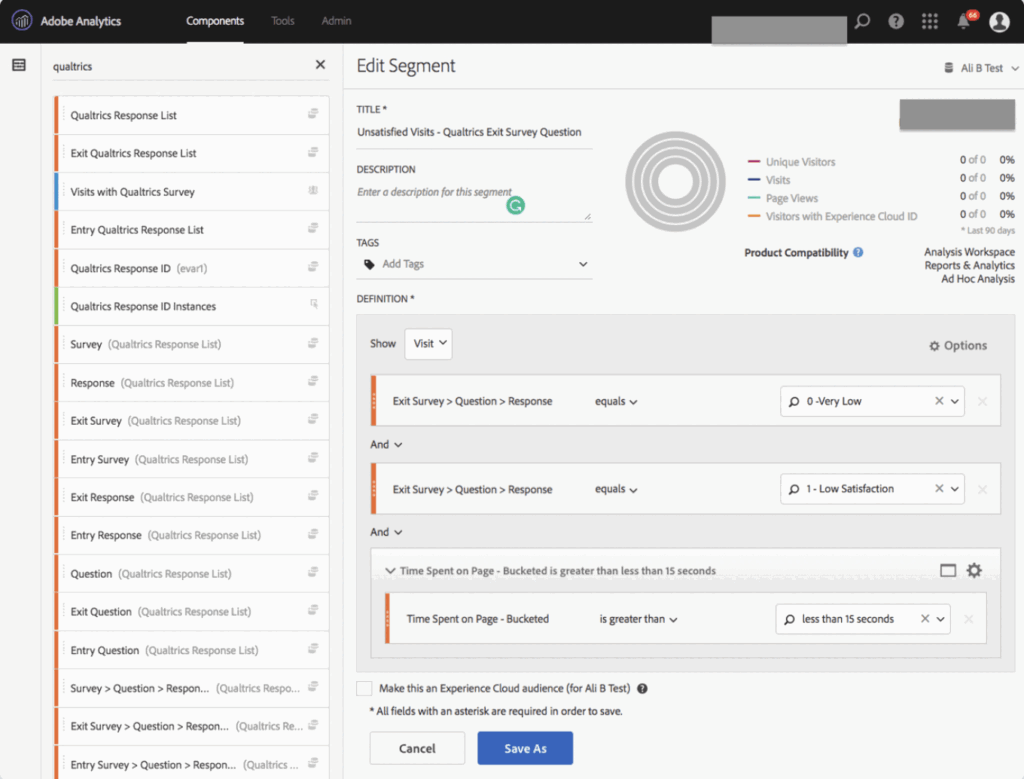 Voice of Customer Analysis: Adobe Analytics