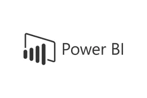 Logo Power BI - vizualizare date SEO